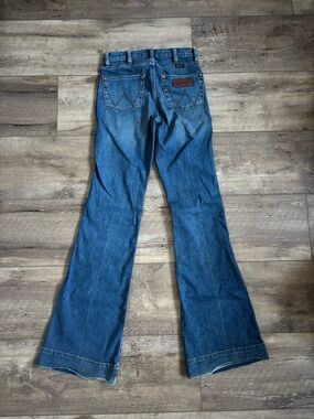 Wrangler Medium Blue Flare Jeans